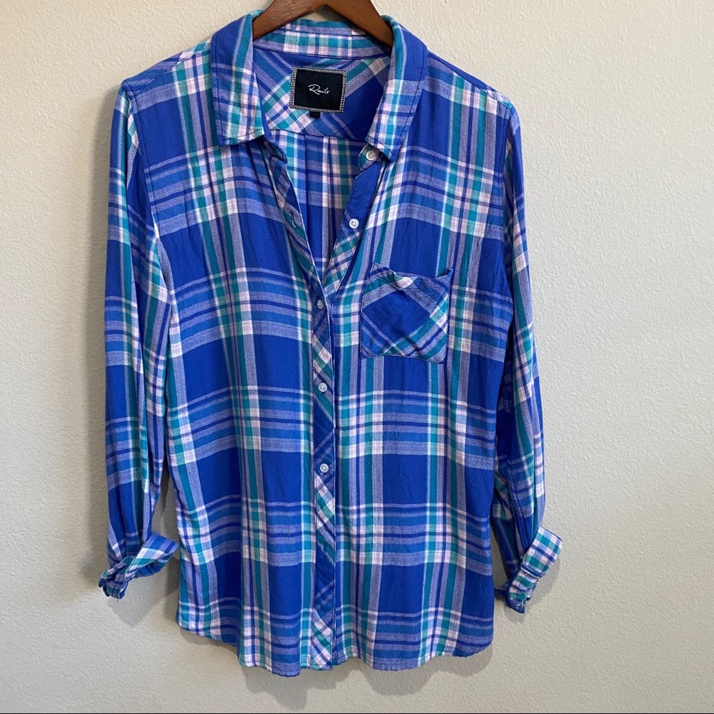 Rails | Blue Flannel
